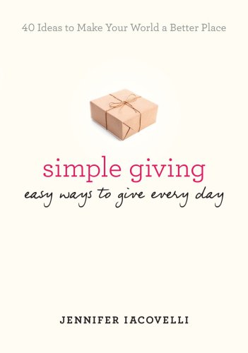Simple giving: easy ways to give every day