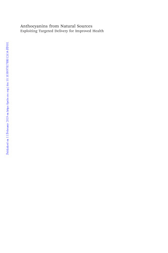 Anthocyanins from natural sources: exploiting targeted delivery for improved health