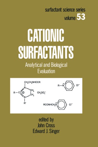Cationic surfactants: analytical and biological evaluation