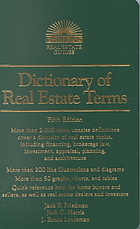 Dictionary of real estate terms