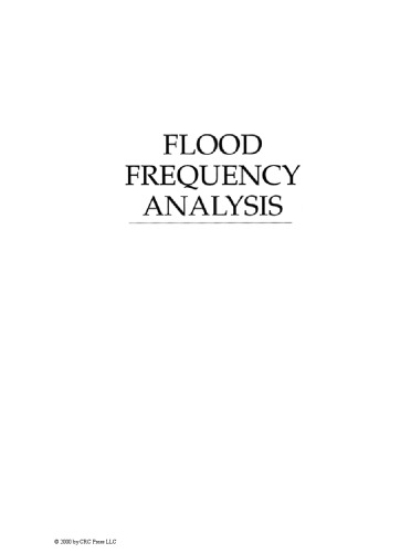 Flood Frequency Analysis