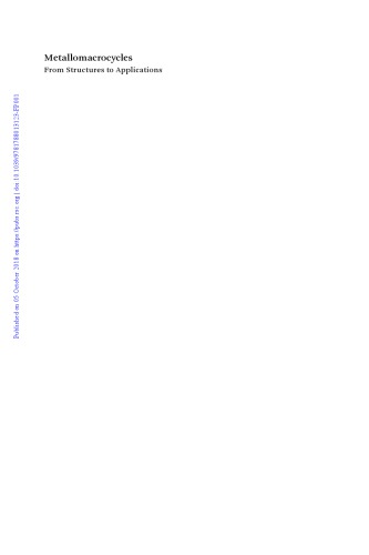 Metallomacrocycles from structures to applications