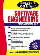 Schaum's outline of theory and problems of software engineering