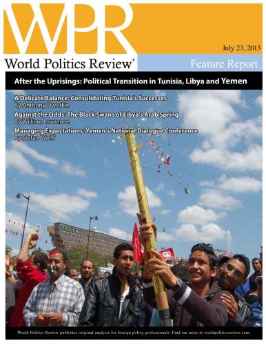 After the Uprisings: Political Transition in Tunisia, Libya and Yemen