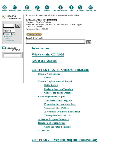 KickAss Delphi Programming: Cutting-edge Delphi Programming with an Attitude