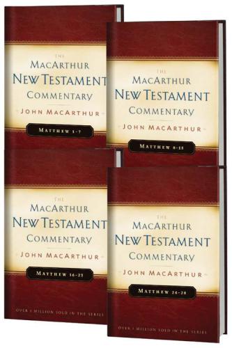 Matthew 1-28 MacArthur New Testament Commentary Four Volume Set (Macarthur New Testament Commentary Series)