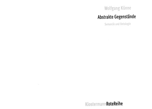 Abstrakte Gegenstände