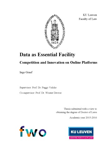 Data as essential facilites