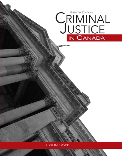 Criminal justice in Canada
