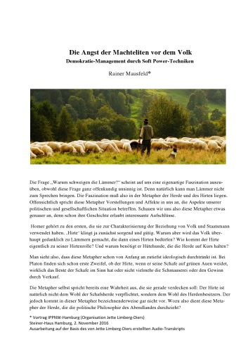 Rainer Mausfeld_Die_Angst_der_Machteliten_vor_dem_Volk
