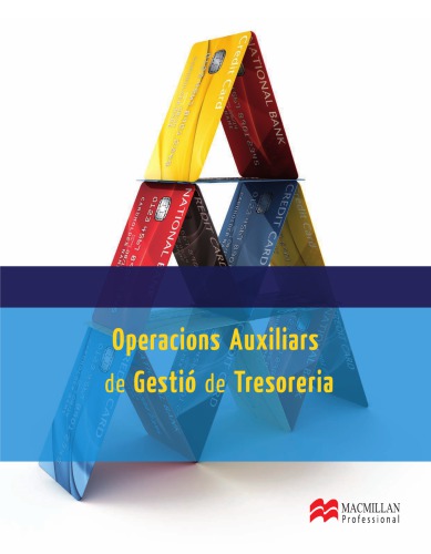 Operaciones auxiliares  de gestión de tesorería