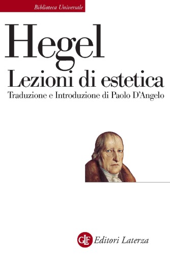 Lezioni di estetica. Corso del 1823 nella trascrizione di H.G. Hontho