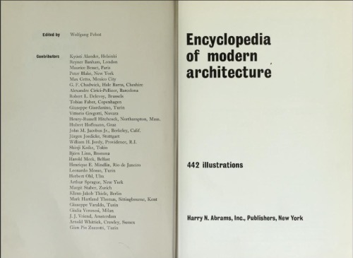 Encyclopedia of Modern Architecture