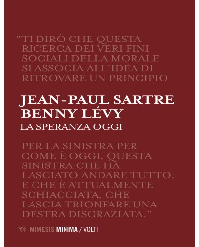 La speranza oggi. Le interviste del 1980