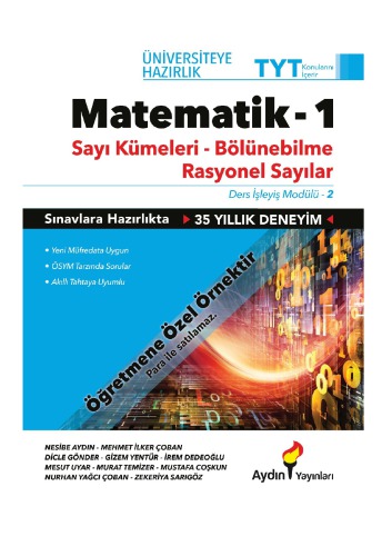 TYT Matematik 2. Modül Sayı Kümeleri Bölünebilme Rasyonel Sayılar