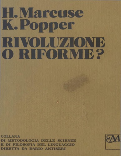 Rivoluzione o riforme? Un confronto. A cura di Franz Stark