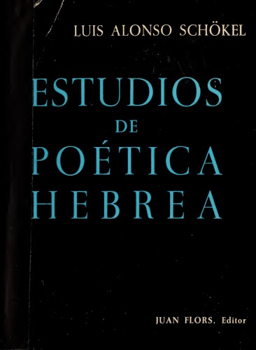 Estudios de Poética Hebrea