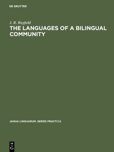 Languages of a Bilingual Community.