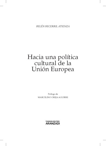 Hacia una política cultural de la Unión Europea