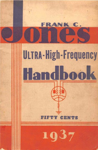 Jones ultra-high-frequency handbook