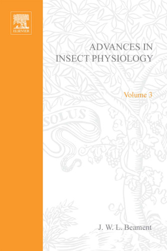 Advances in Insect Physiology, Vol. 3