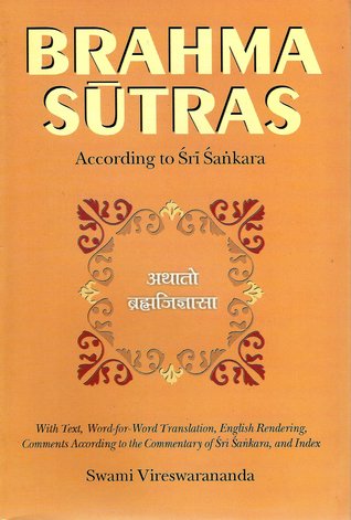 Brahma Sutras - According to Sri Sankaracharya