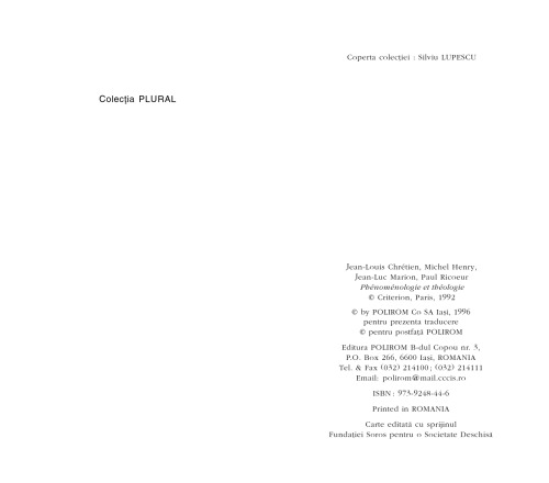 Fenomenologie și teologie