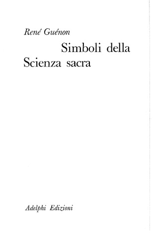 Simboli della Scienza Sacra