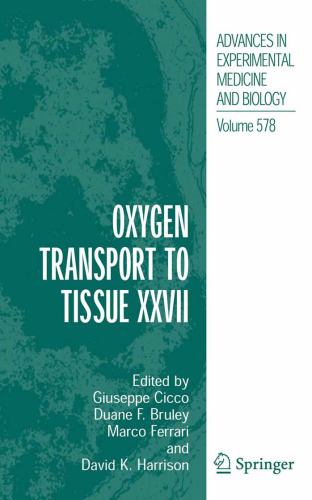 Oxygen Transport to Tissue XXXII