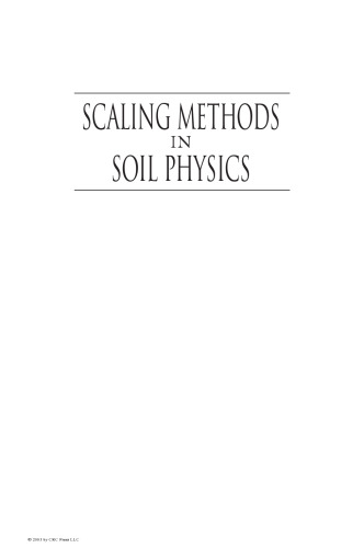 Scaling Methods in Soil Physics