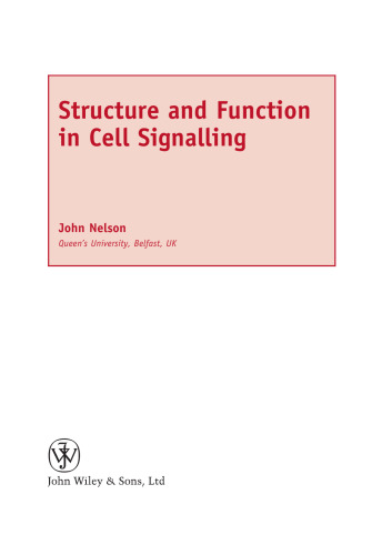Structure and Function in Cell Signalling