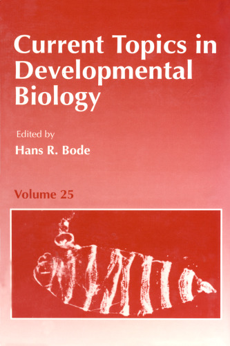 Current Topics in Developmental Biology, Vol. 25