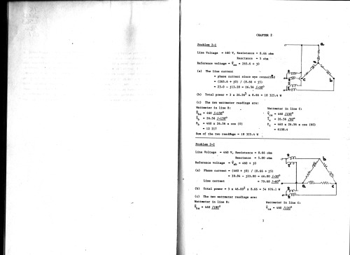 Solutions manual, Electromechanics and electrical machinery