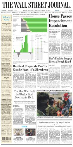 2019 November 01-15 Wall Street Journal (WSJ)
