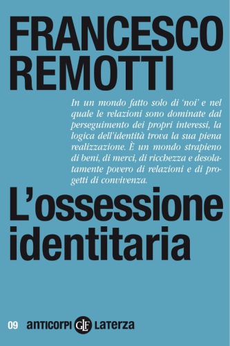 L’ossessione identitatia