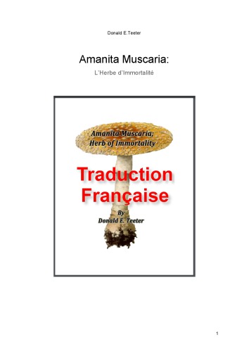 Amanita muscaria Herb of immortality  l’herbe d’immortalité