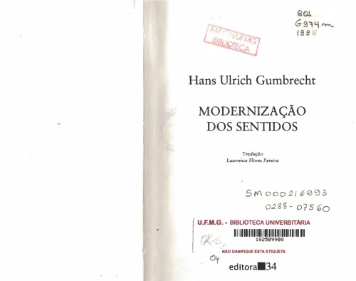 Modernização dos sentidos