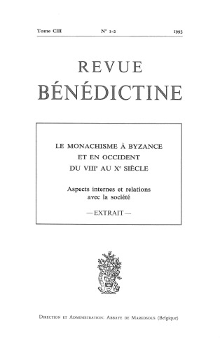 Ad utilitatem monasterii: mobiles et préoccupations de gestion dans l’économie monastique du monde franc