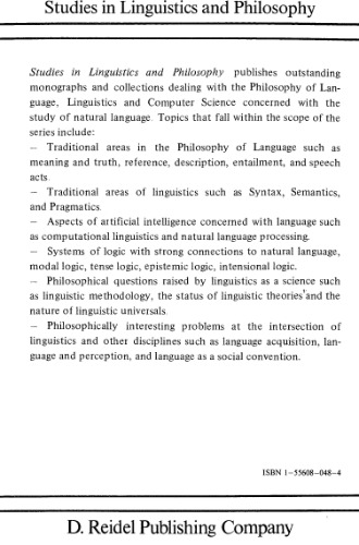 Situations, Language and Logic