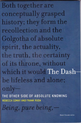 The Dash—The Other Side of Absolute Knowing
