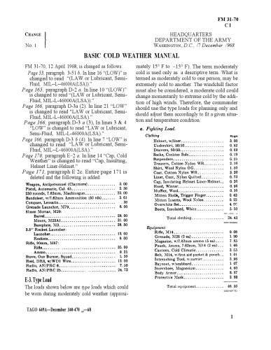 Basic cold weather manual.