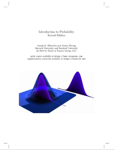 Introduction to Probability (Chapman & Hall/CRC Texts in Statistical Science)