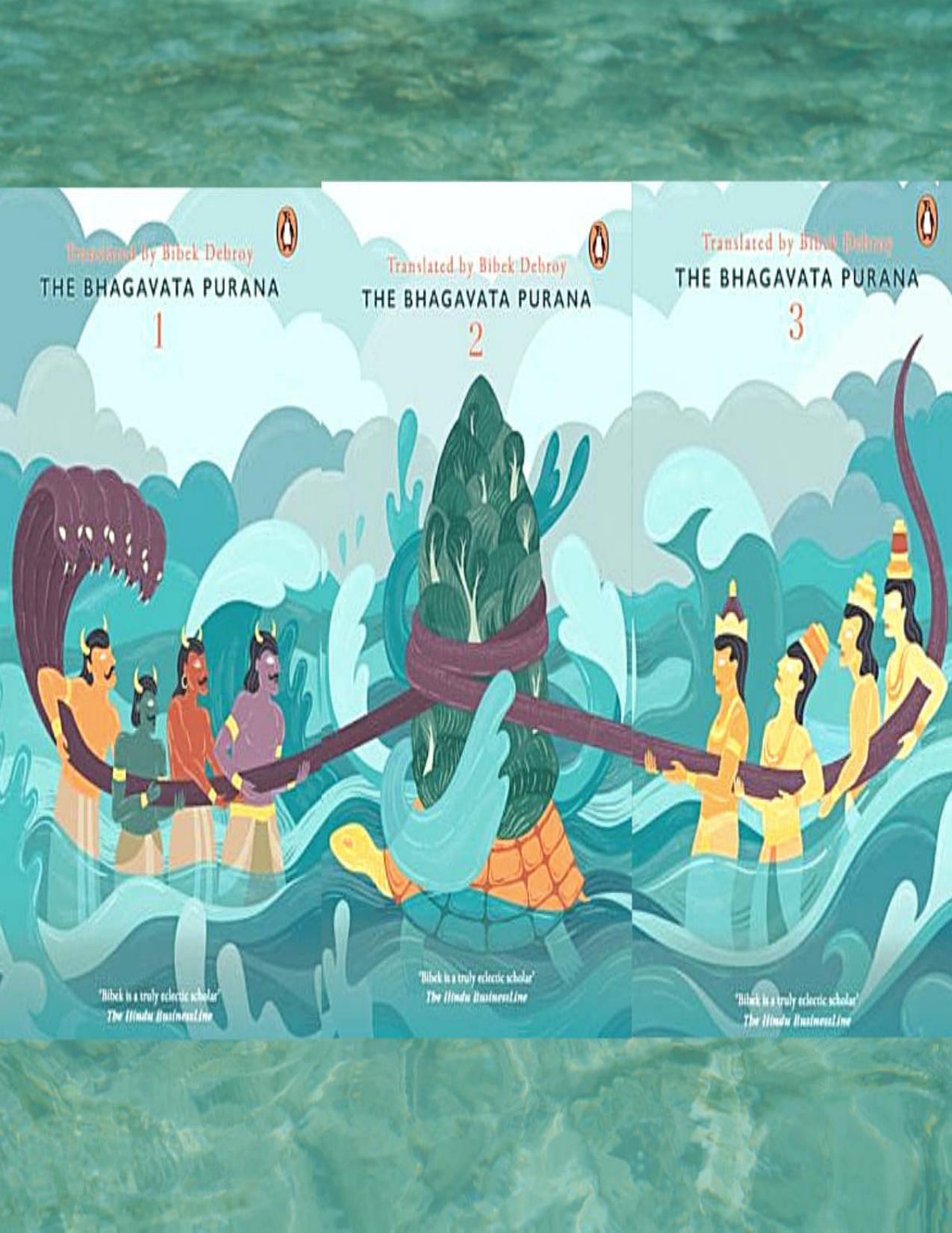 The Bhagavata Purana (Set of 3 Volumes) (Srimad Bhagavatam)