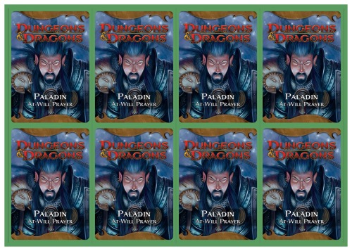 Core - Deluxe Power Cards - Paladin Pack