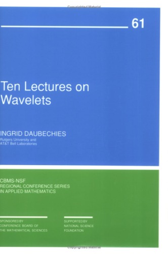 Ten Lectures On Wavelets