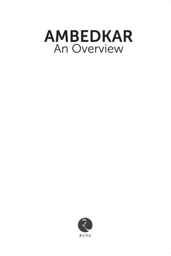Ambedkar- An Overview