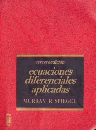 Ecuaciones Diferenciales Aplicadas