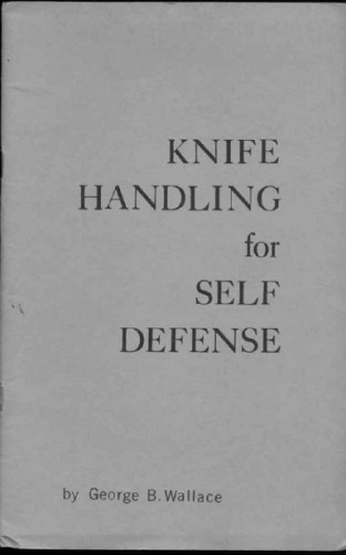 Knife Handling For Self Defense