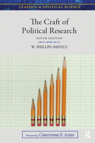 The Craft of Political Research
