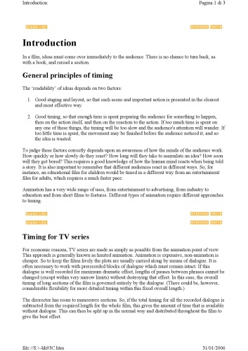 Timing For Animation